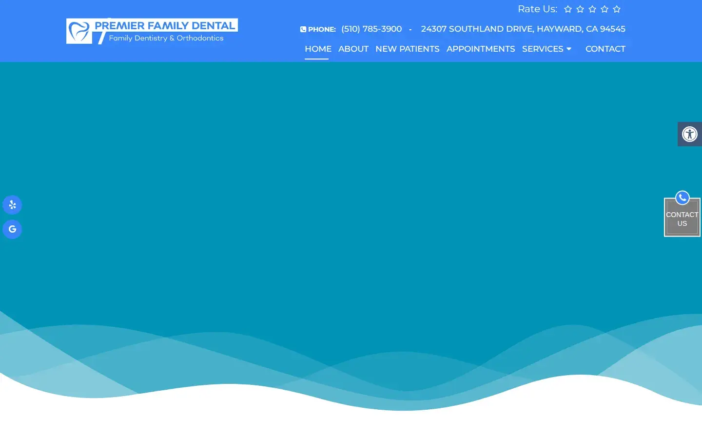 Homepage preview of Premier Family Dental