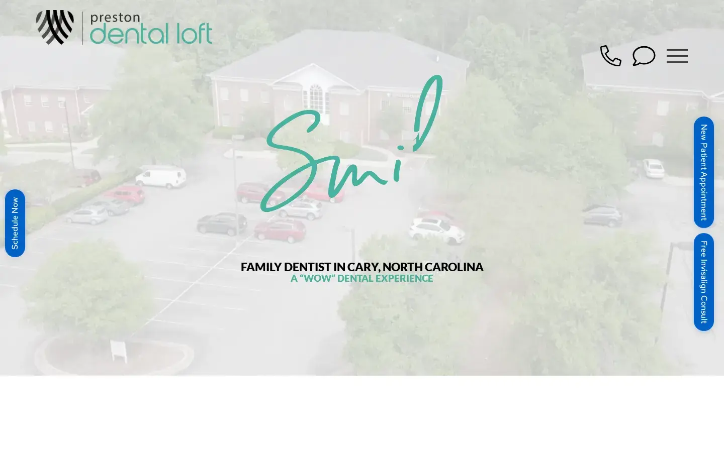 Homepage preview of Preston Dental Loft
