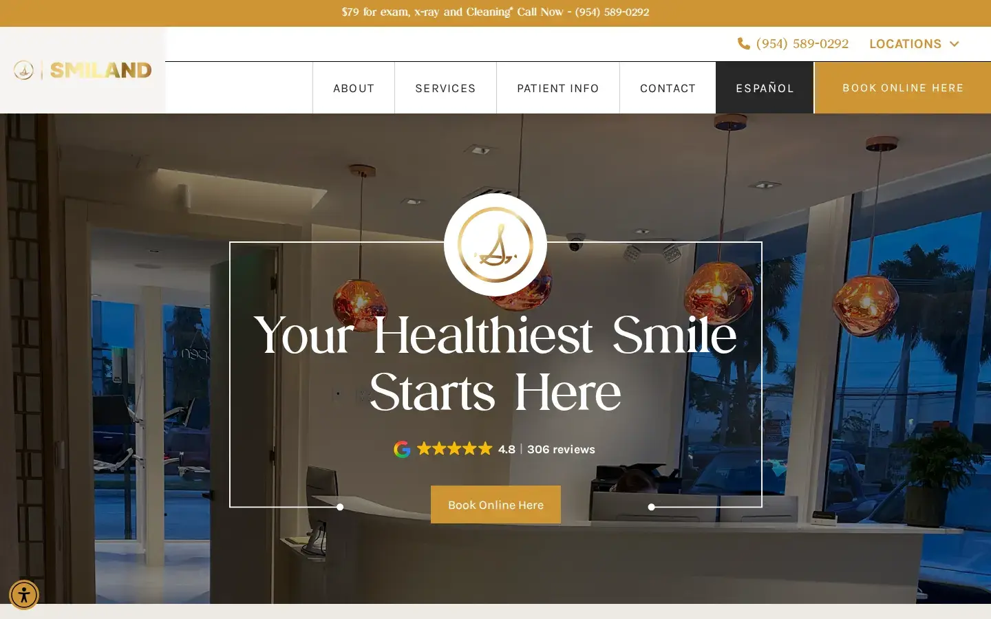Homepage preview of Radiant Expressions Dental