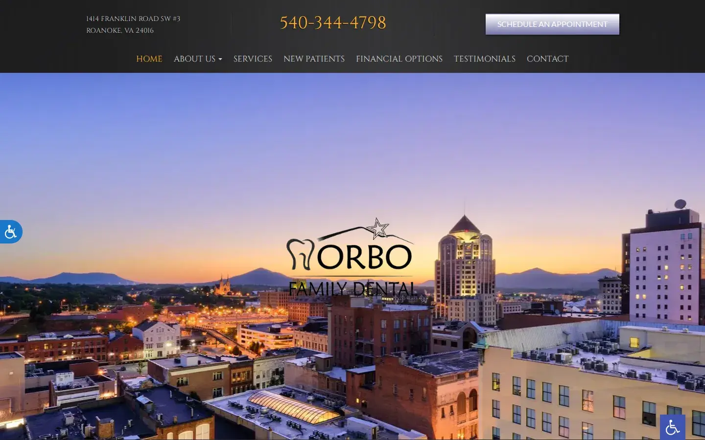 Homepage preview of Randy J Norbo DDS, PC