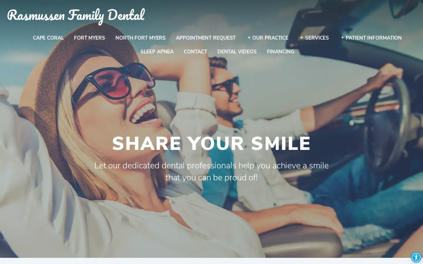 Homepage preview of Rasmussen Family Dental – South