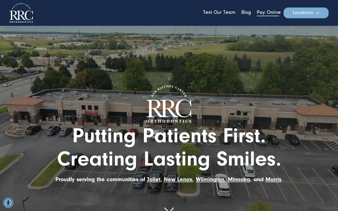 Homepage preview of Red and Ritchey Orthodontics