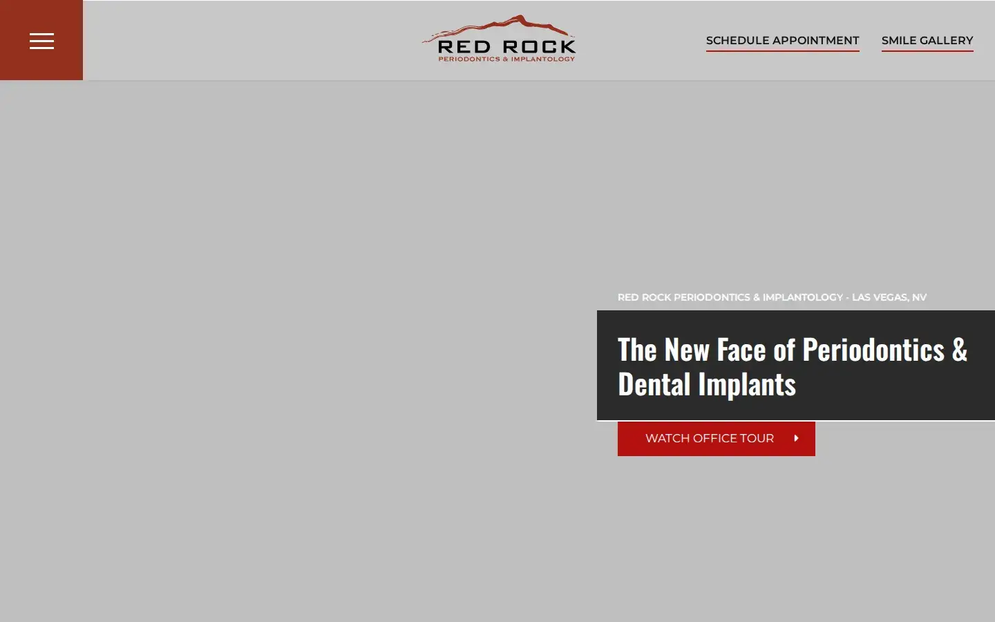 Homepage preview of Red Rock Periodontics & Implantology