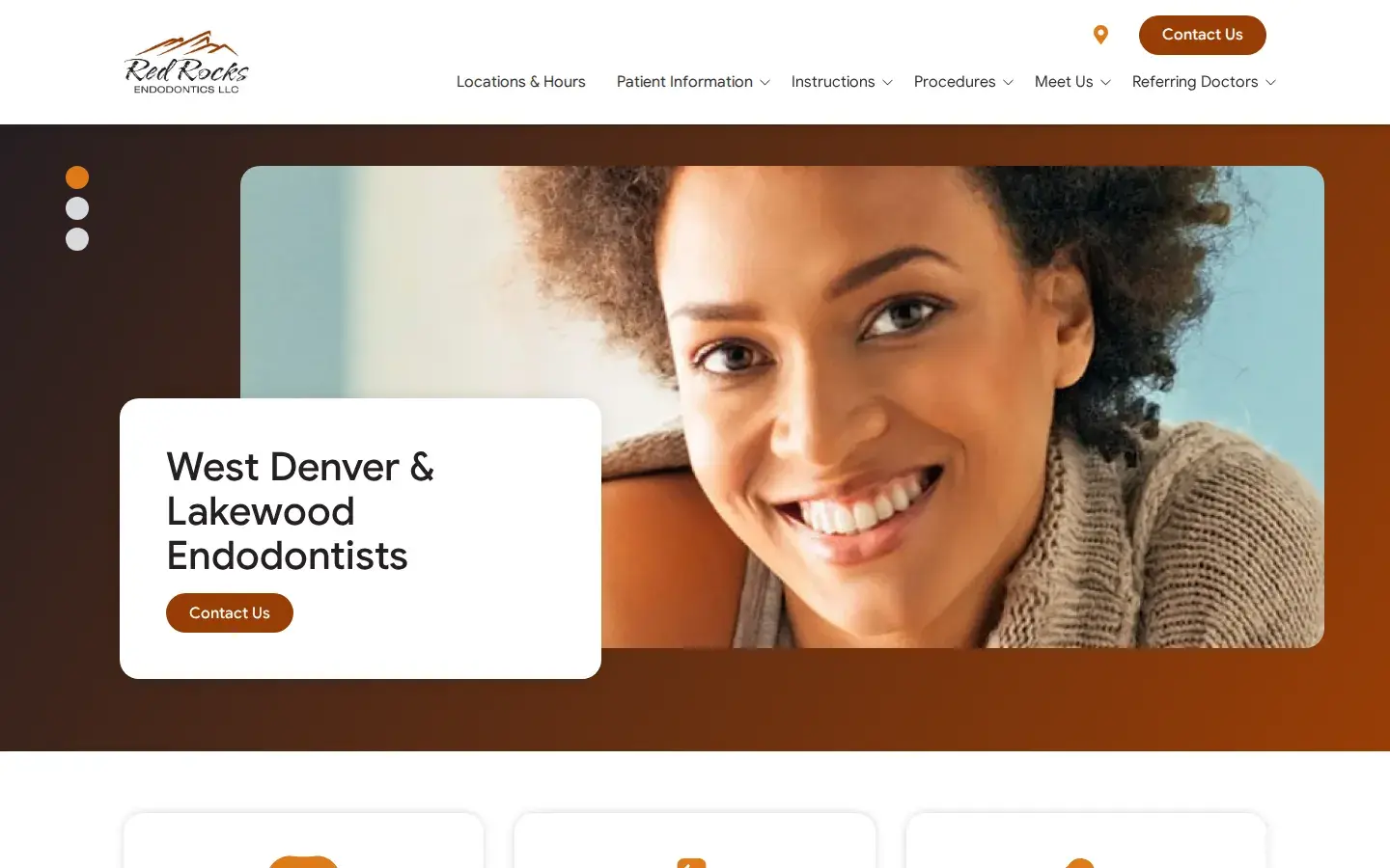 Homepage preview of Red Rocks Endodontics