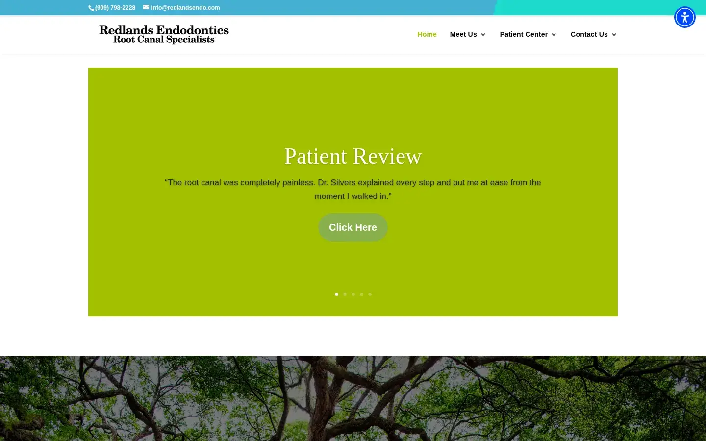 Homepage preview of Redlands Endodontics