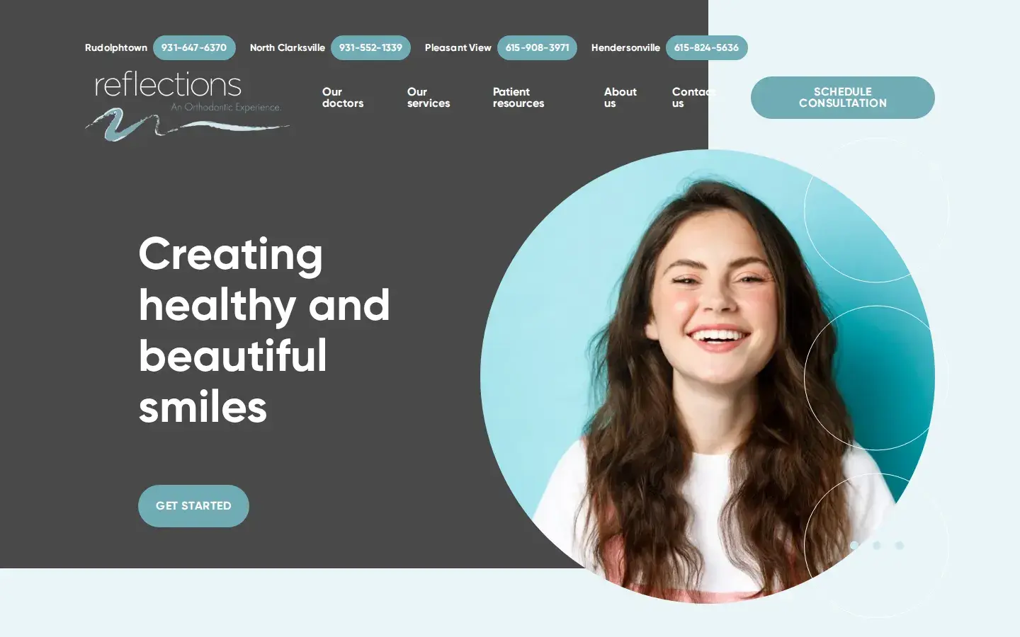 Homepage preview of Reflections, An Orthodontic Experience