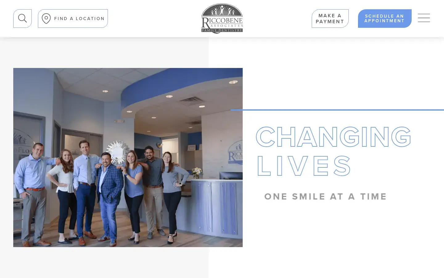 Homepage preview of Riccobene Associates