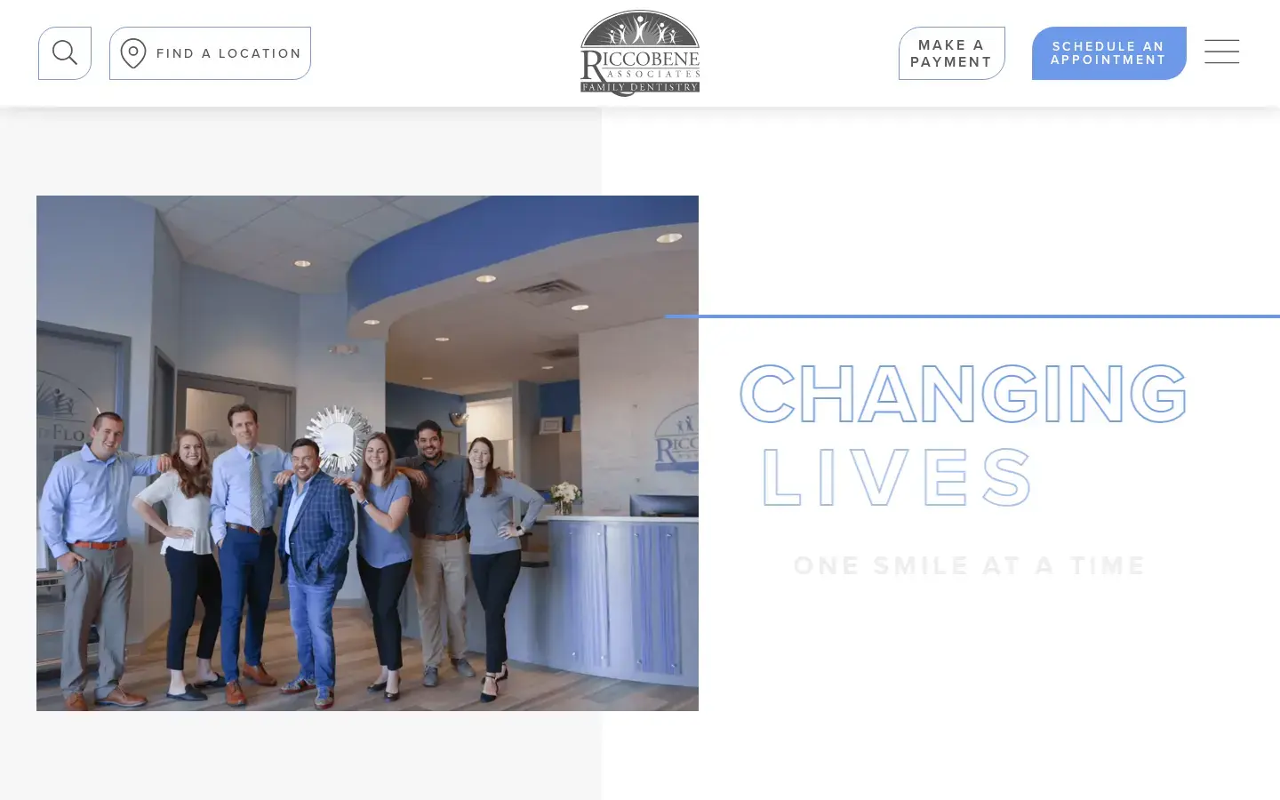 Homepage preview of Riccobene Dentistry for Kids