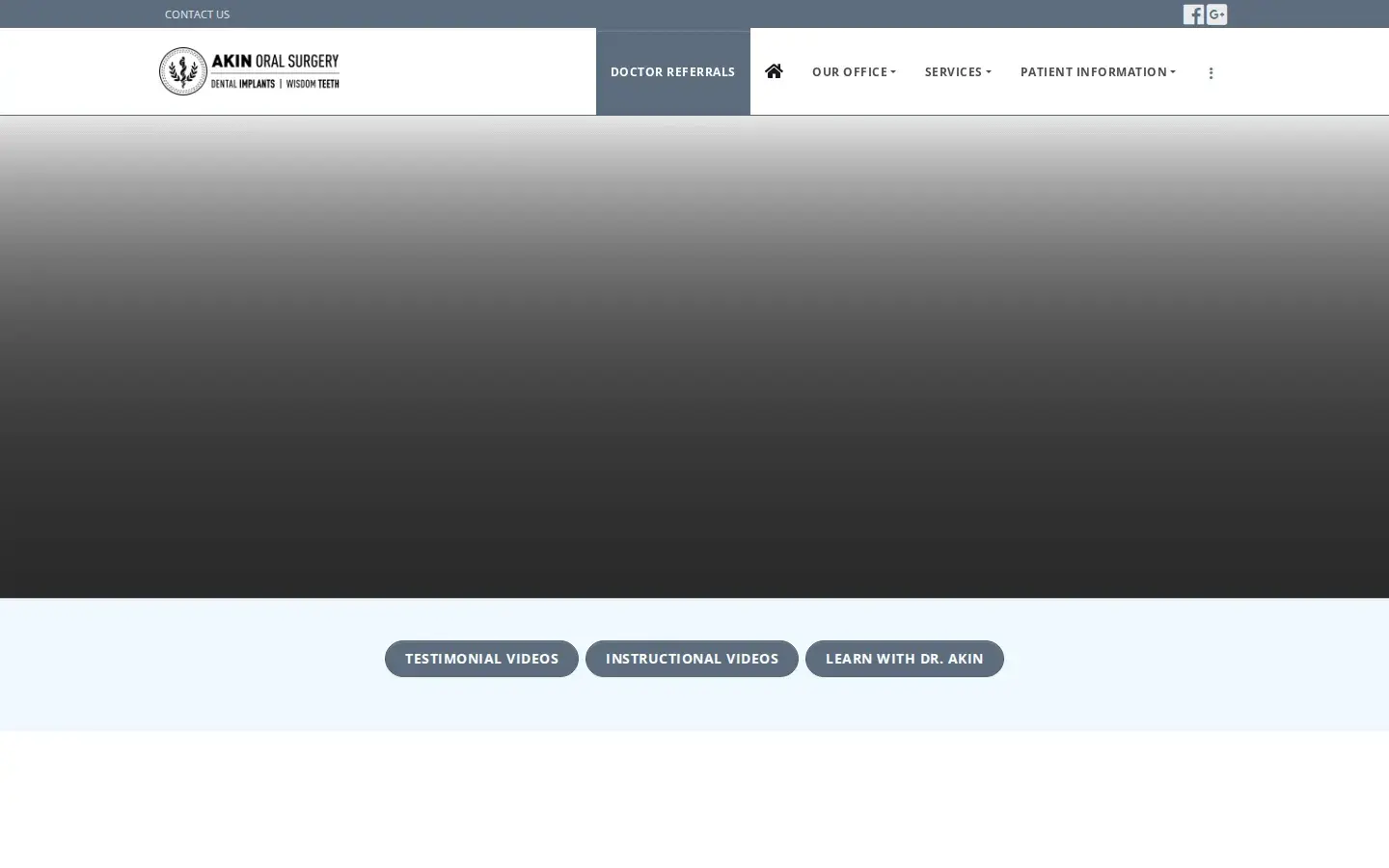 Homepage preview of Richard Akin, DDS, MD