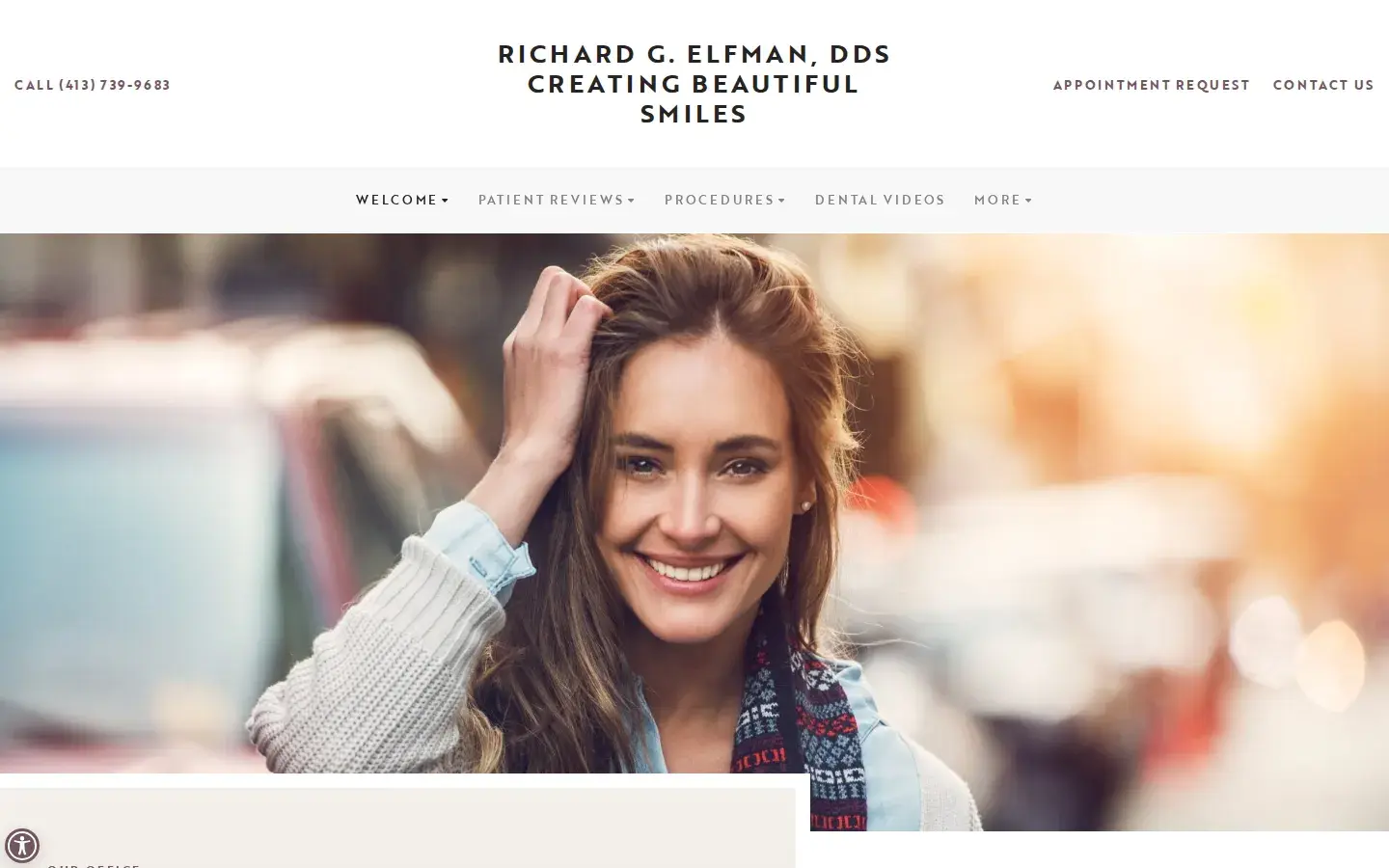 Homepage preview of Richard G. Elfman D.D.S.