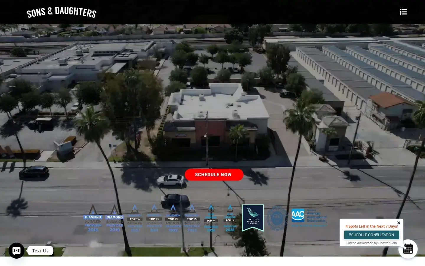 Homepage preview of Riverside Orthodontics by S&D