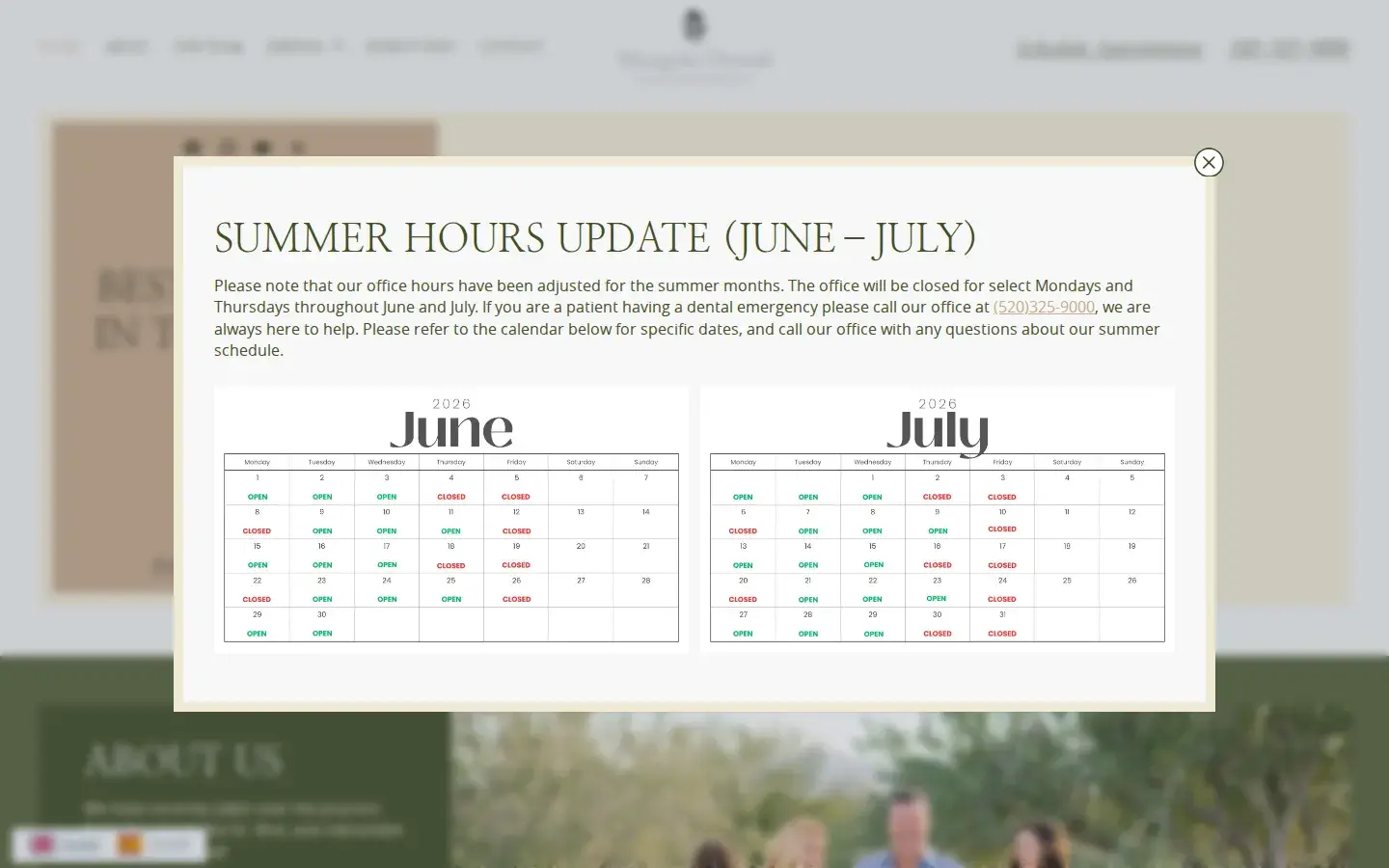 Homepage preview of Robert Brei DDS