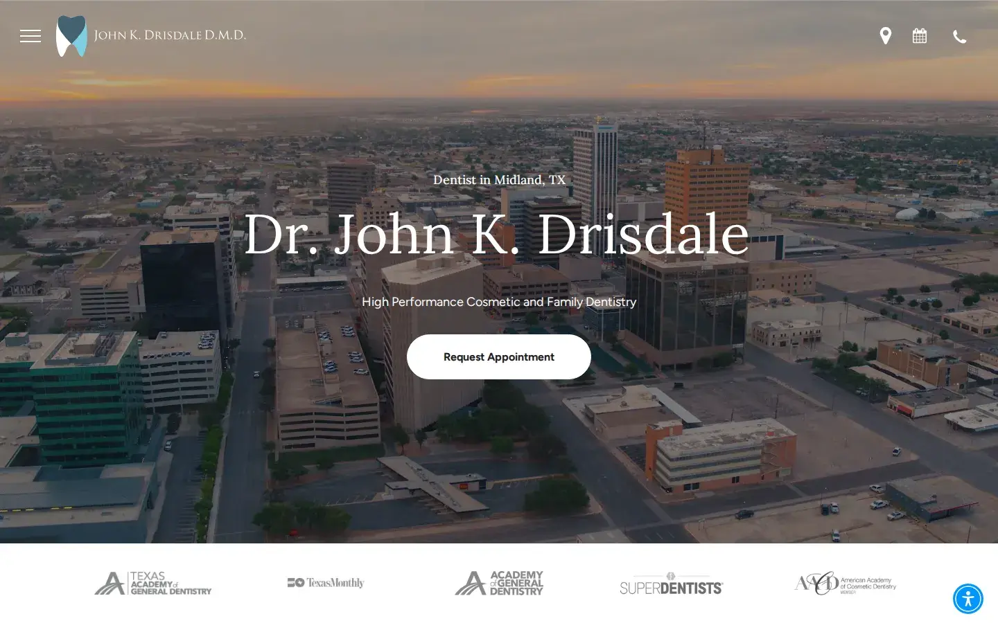Homepage preview of Robert E. Christensen, DDS