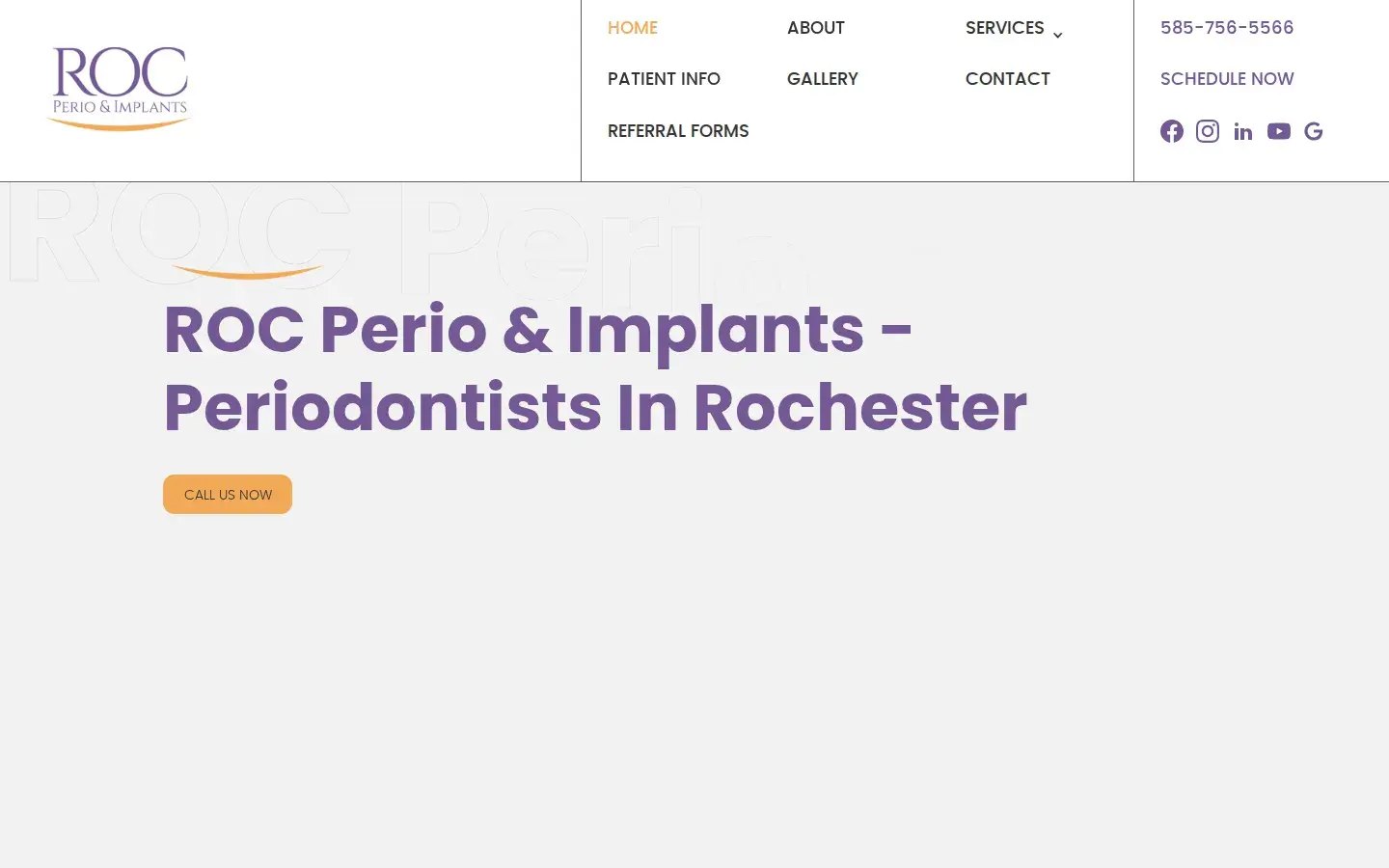 Homepage preview of Roc Perio & Implants