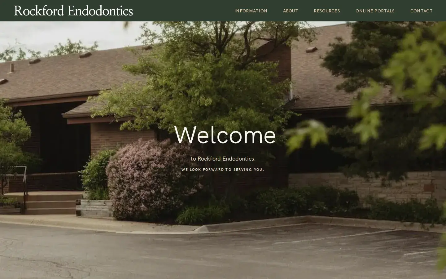 Homepage preview of Rockford Endodontics