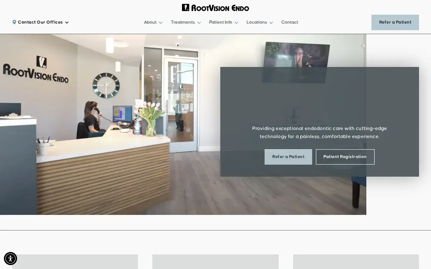 Homepage preview of RootVision Endo