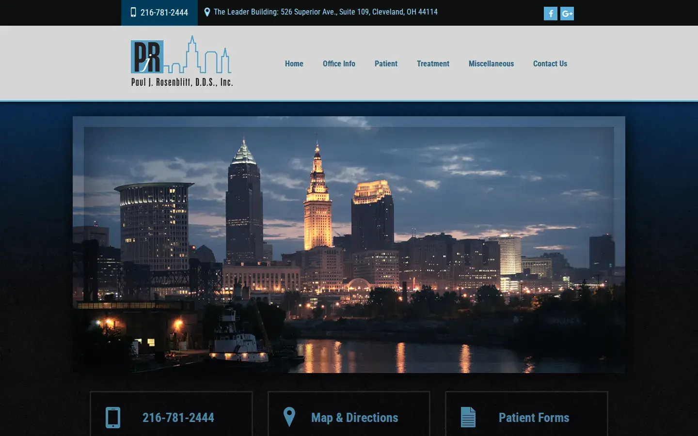 Homepage preview of Rosenblitt Dental