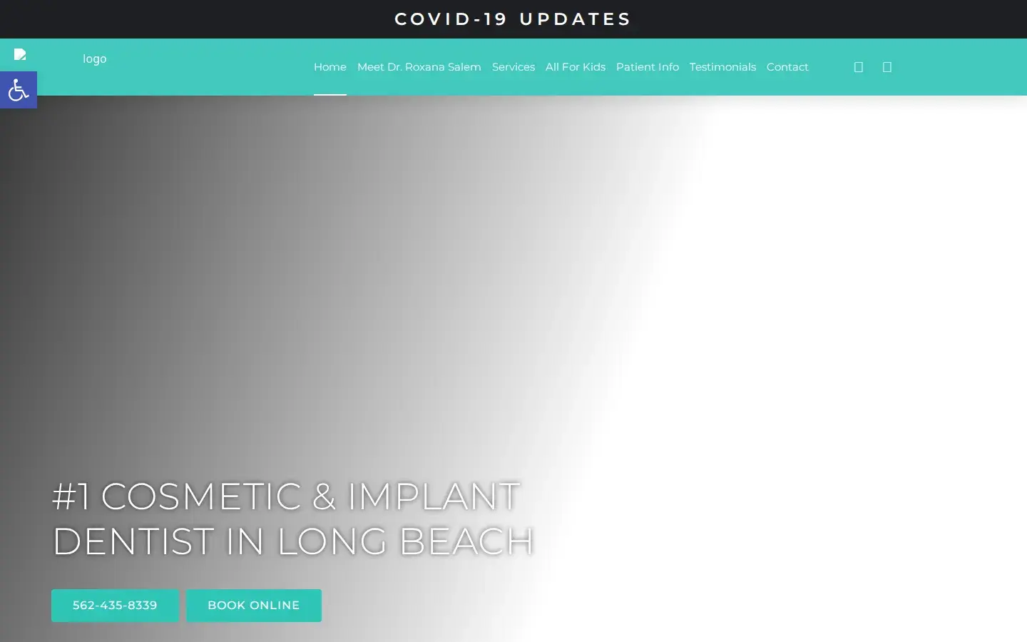 Homepage preview of Salem Dentistry: Roxana Salem, DDS