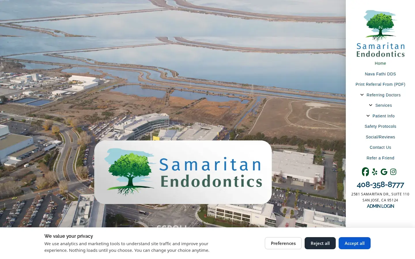 Homepage preview of Samaritan Endodontics