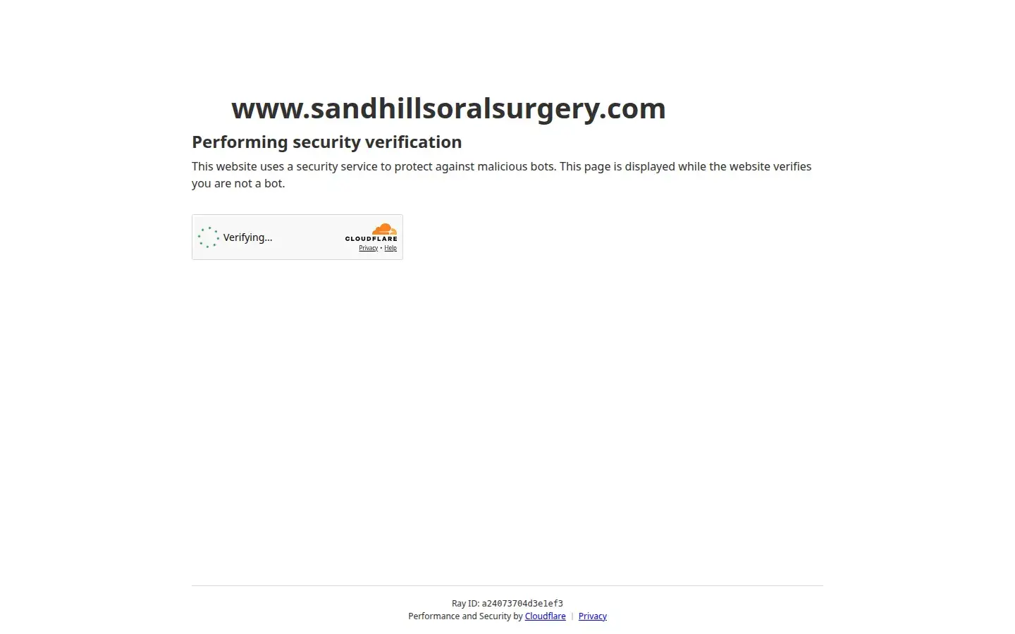 Homepage preview of Sandhills Oral Surgery & Implant Dentistry