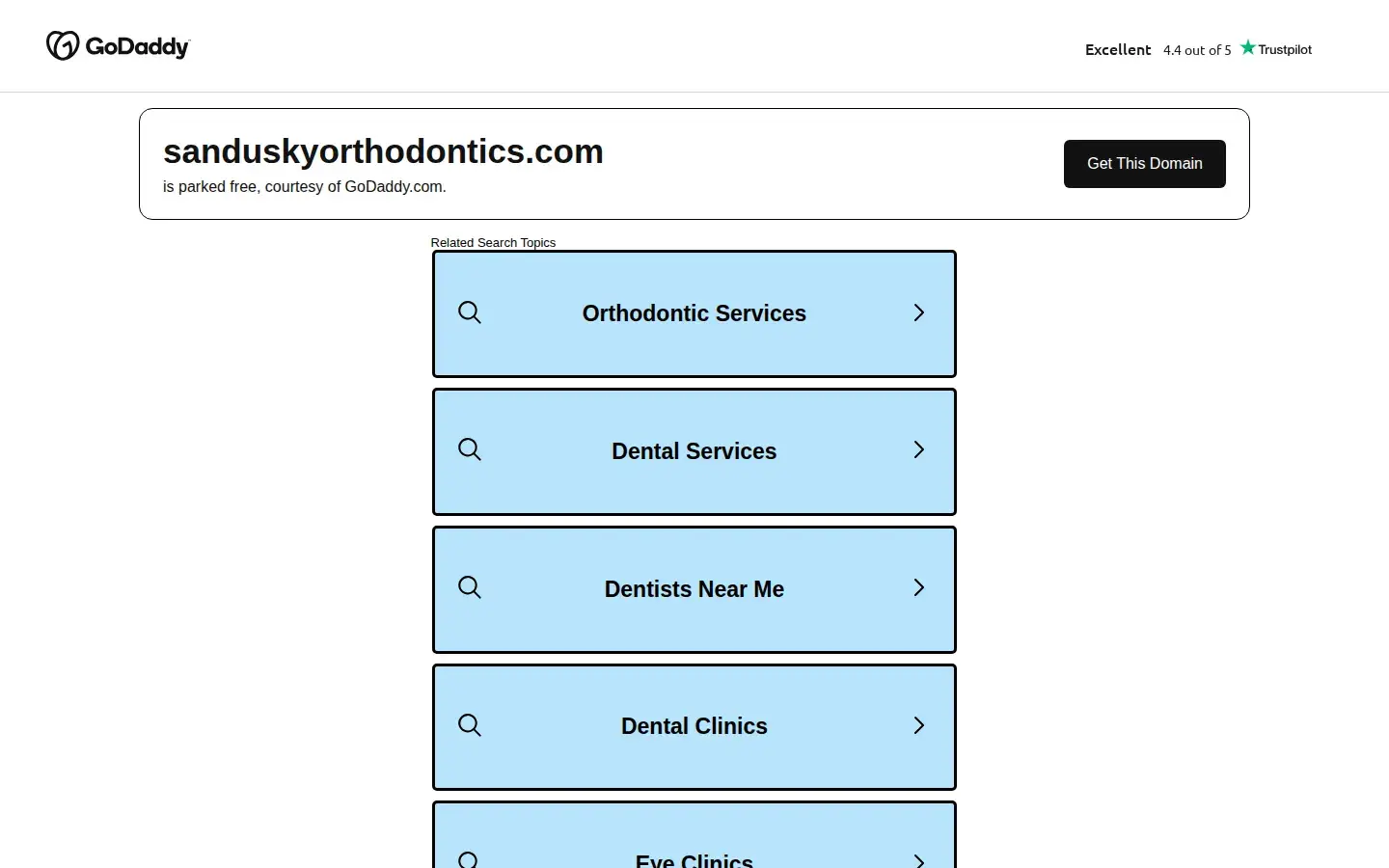 Homepage preview of Sandusky Orthodontics