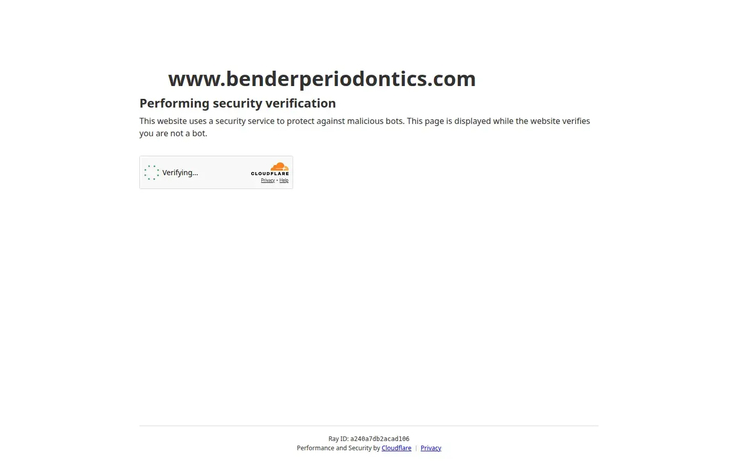 Homepage preview of Sara A. Bender, DDS, MS, PA