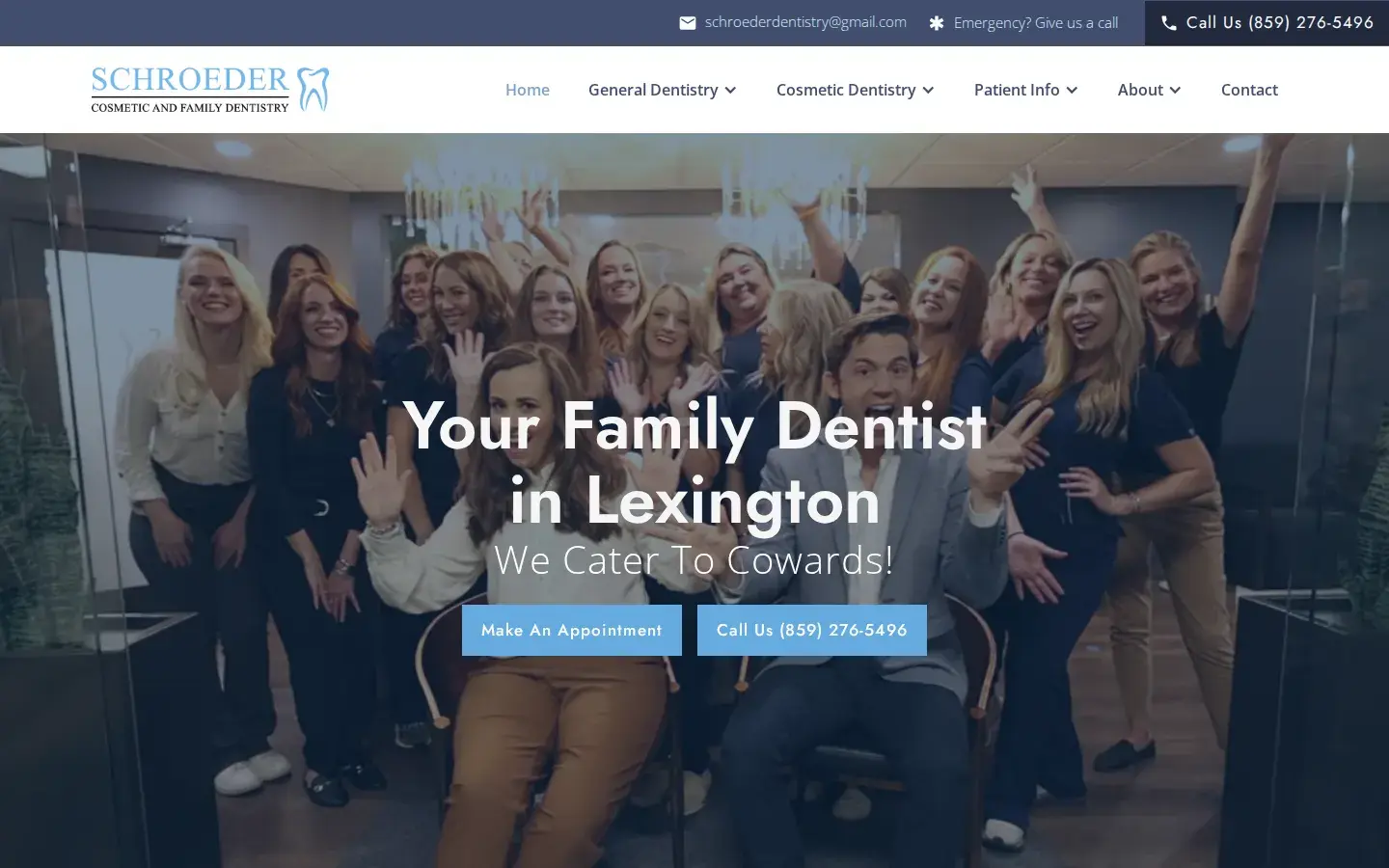 Homepage preview of Schroeder Cosmetic And Family