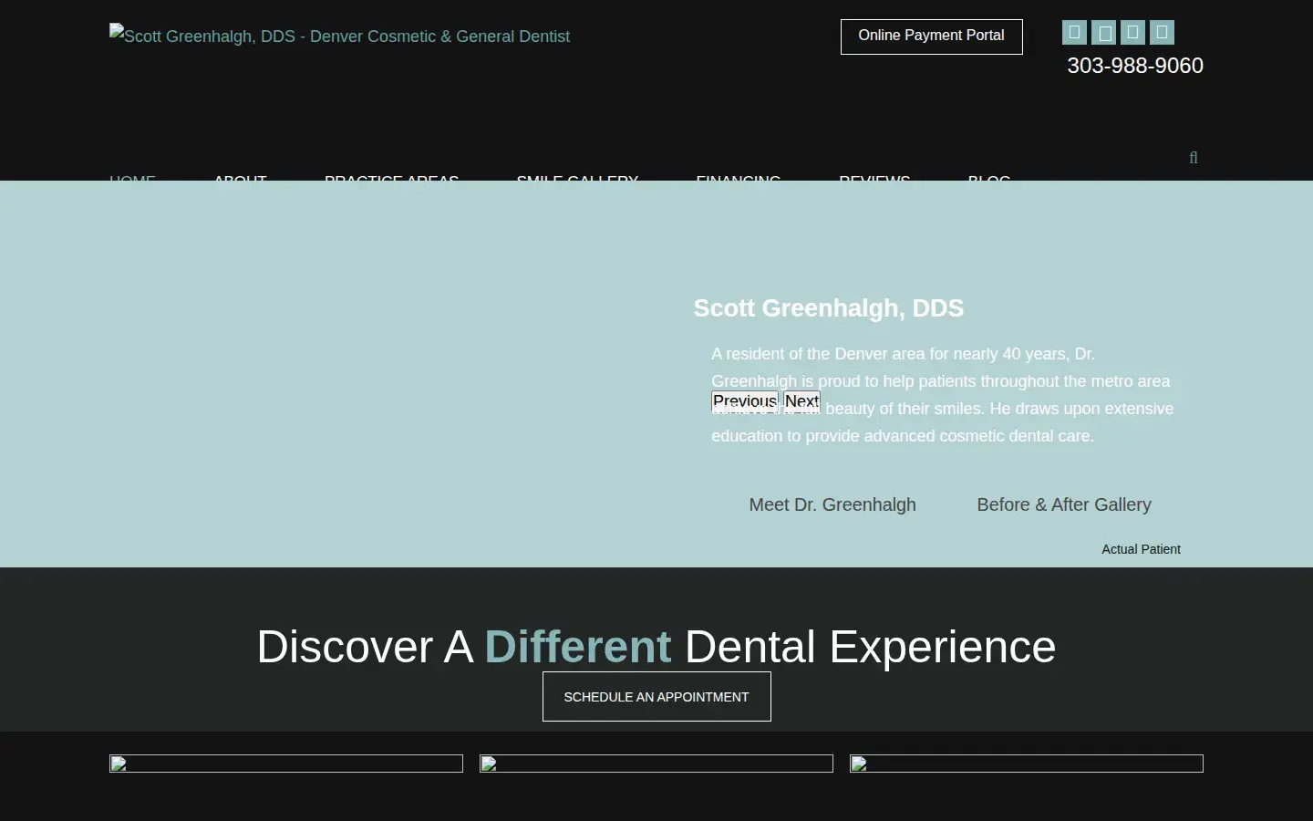 Homepage preview of Scott Greenhalgh, DDS