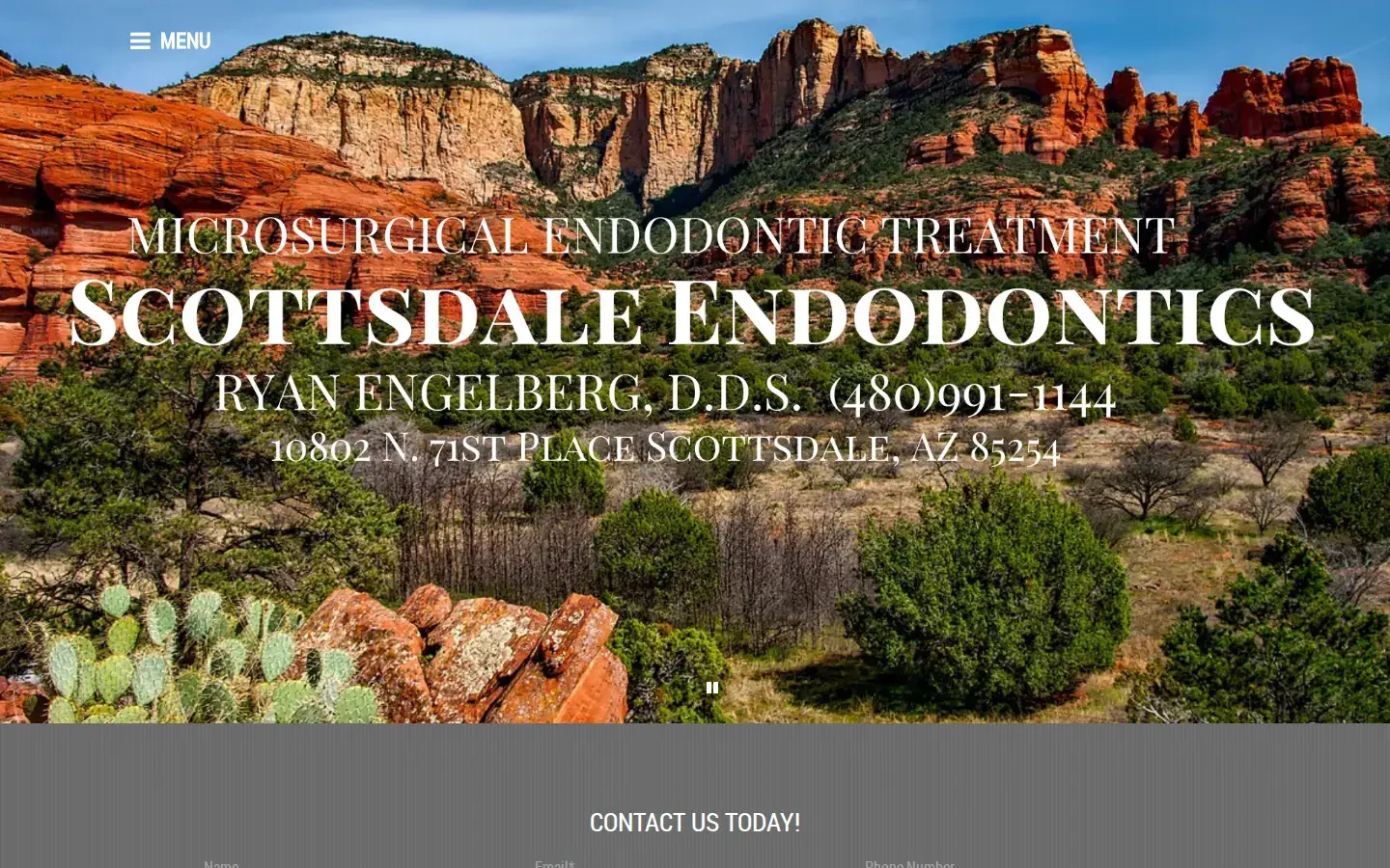 Homepage preview of Scottsdale Endodontics PC