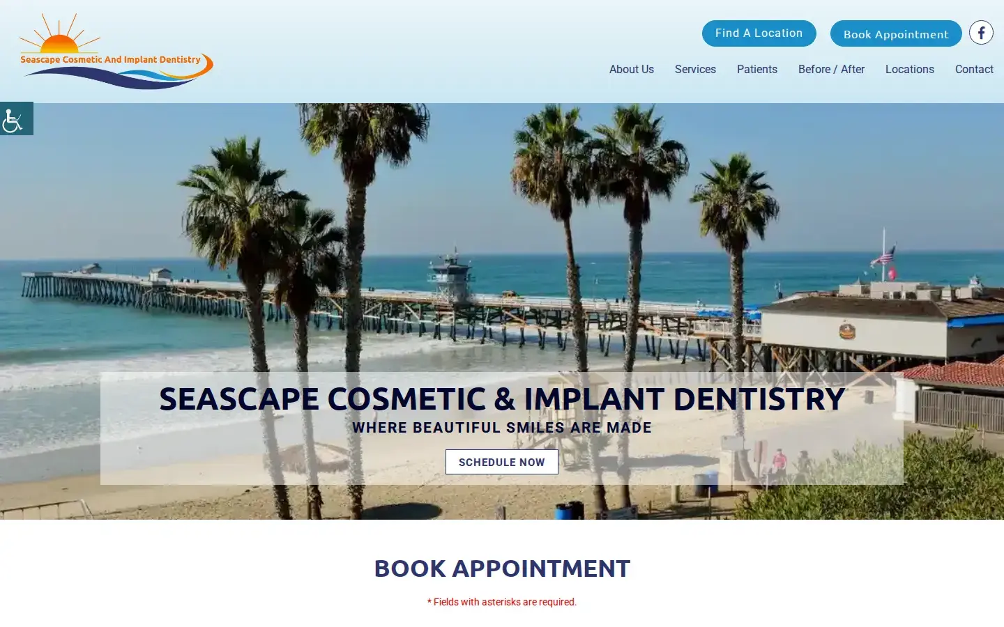 Homepage preview of Seascape Cosmetic and Implant Dentistry