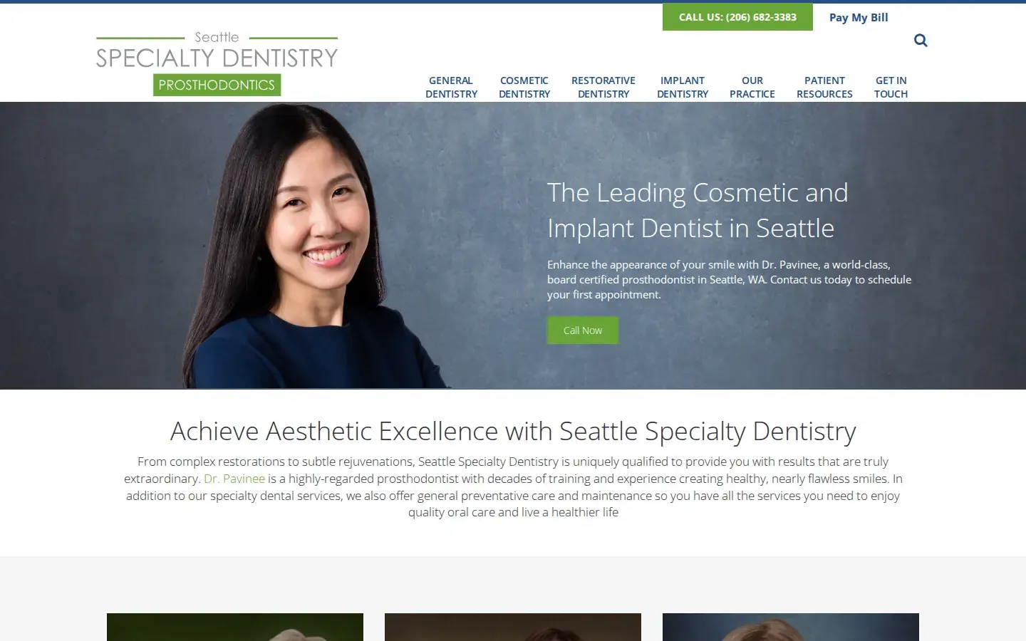 Homepage preview of Seattle Specialty Dentistry