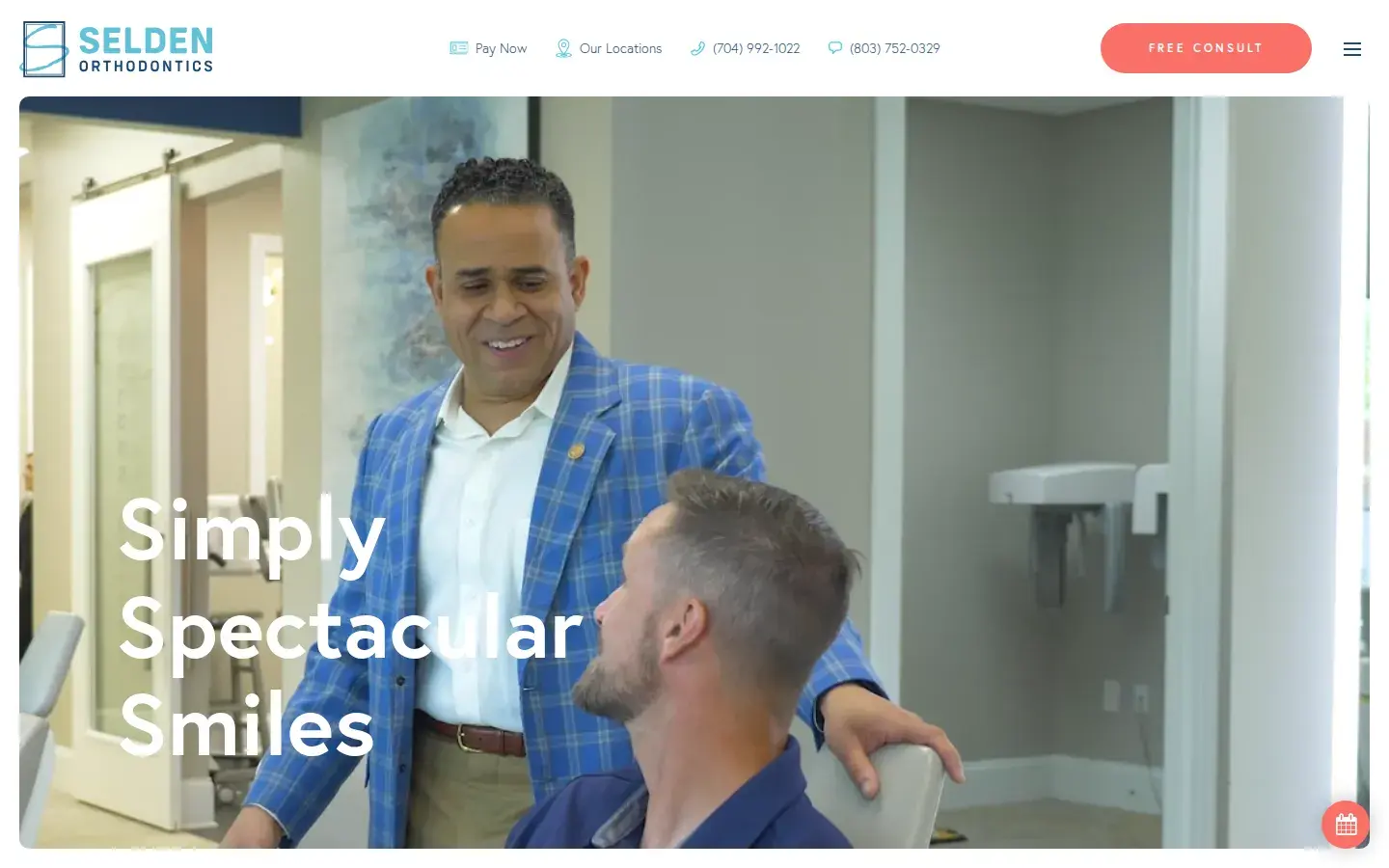 Homepage preview of Selden Orthodontics of Charlotte