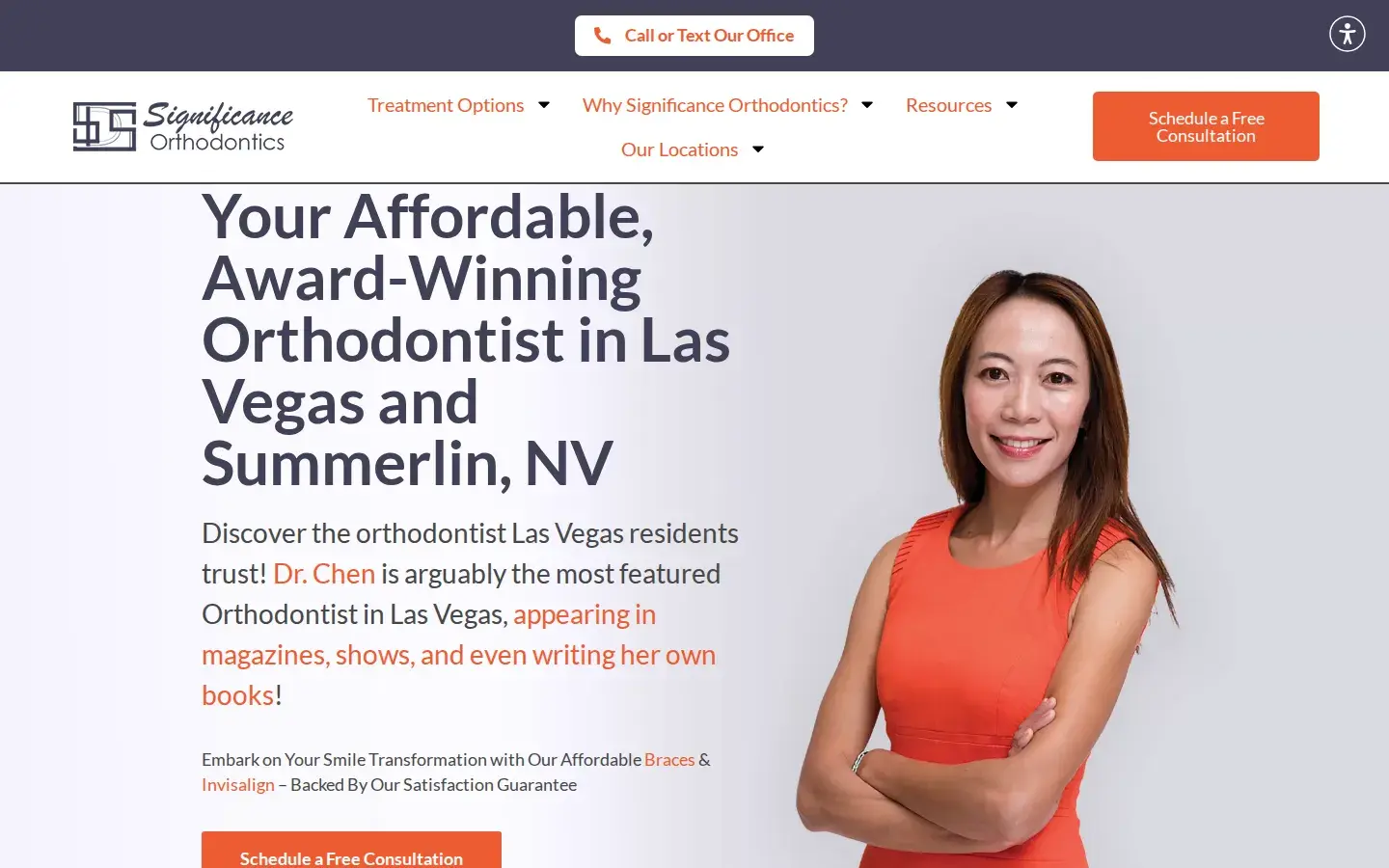 Homepage preview of Significance Orthodontics