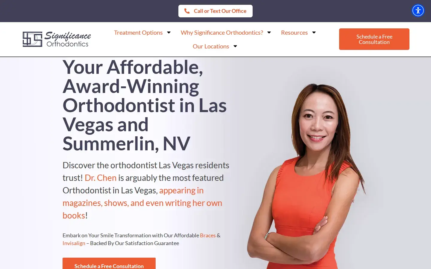 Homepage preview of Significance Orthodontics