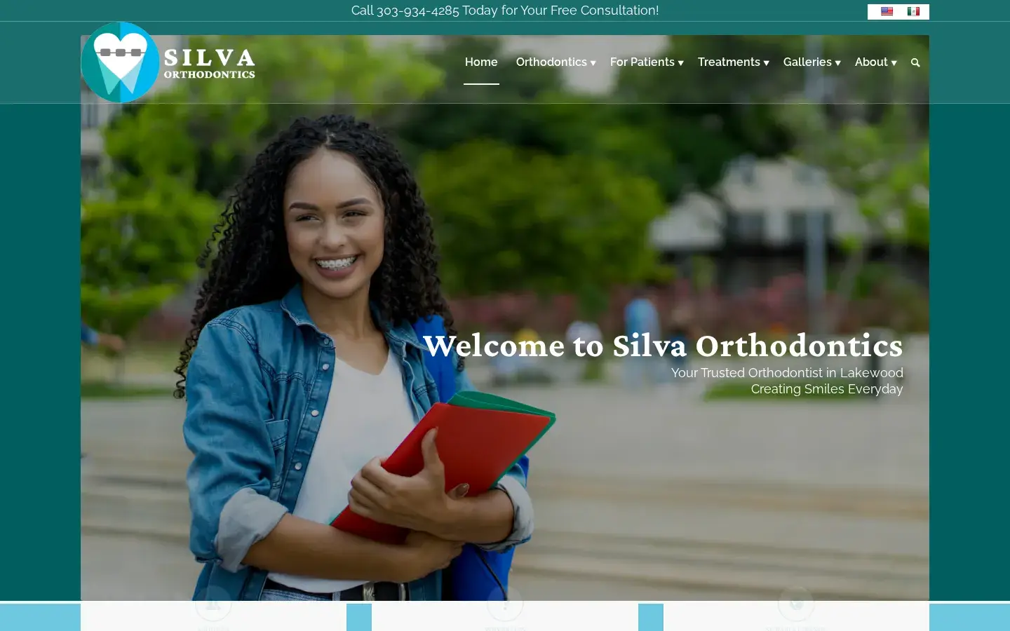 Homepage preview of Silva Orthodontics