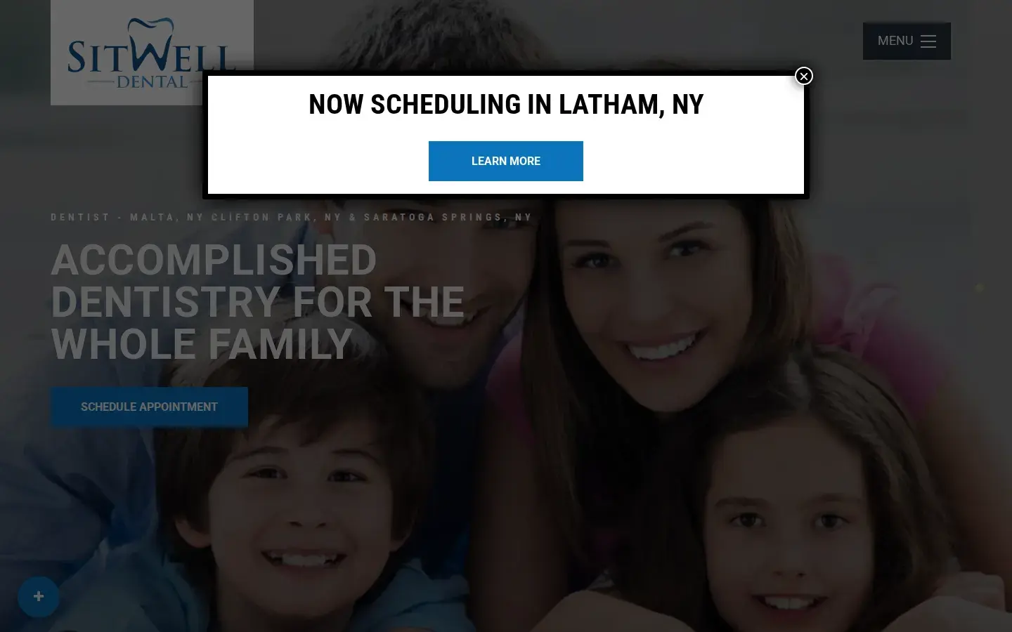 Homepage preview of Sitwell Dental