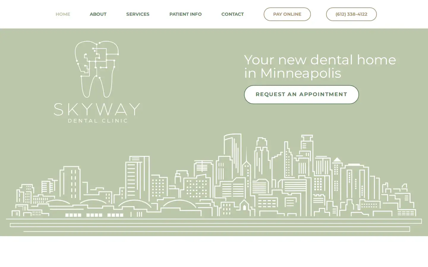 Homepage preview of Skyway Dental Clinic