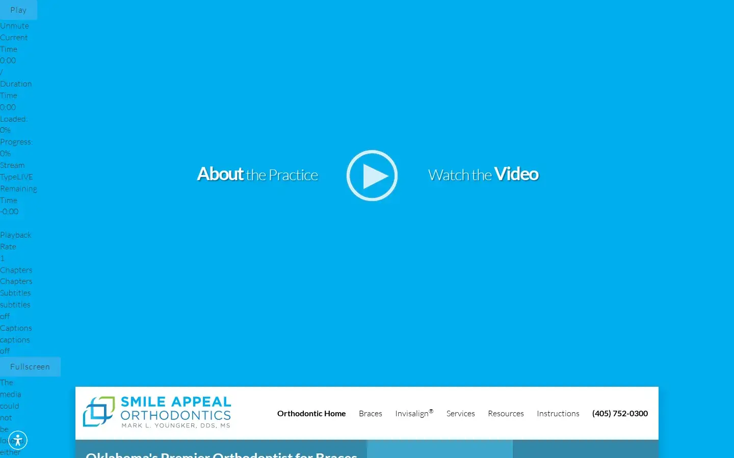 Homepage preview of Smile Appeal Orthodontics