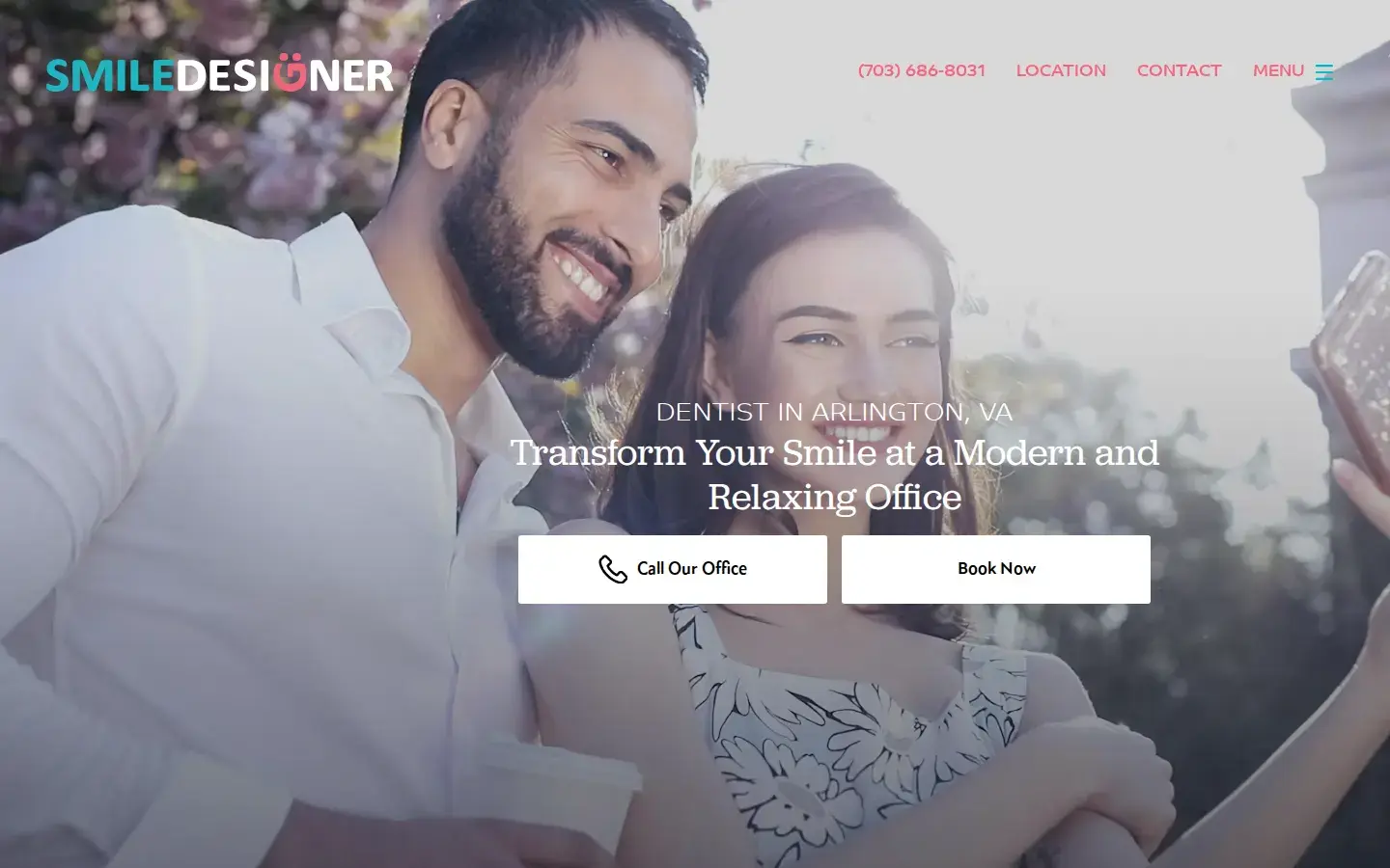 Homepage preview of Smile Designer DDS, Northern Virginia Dental Group