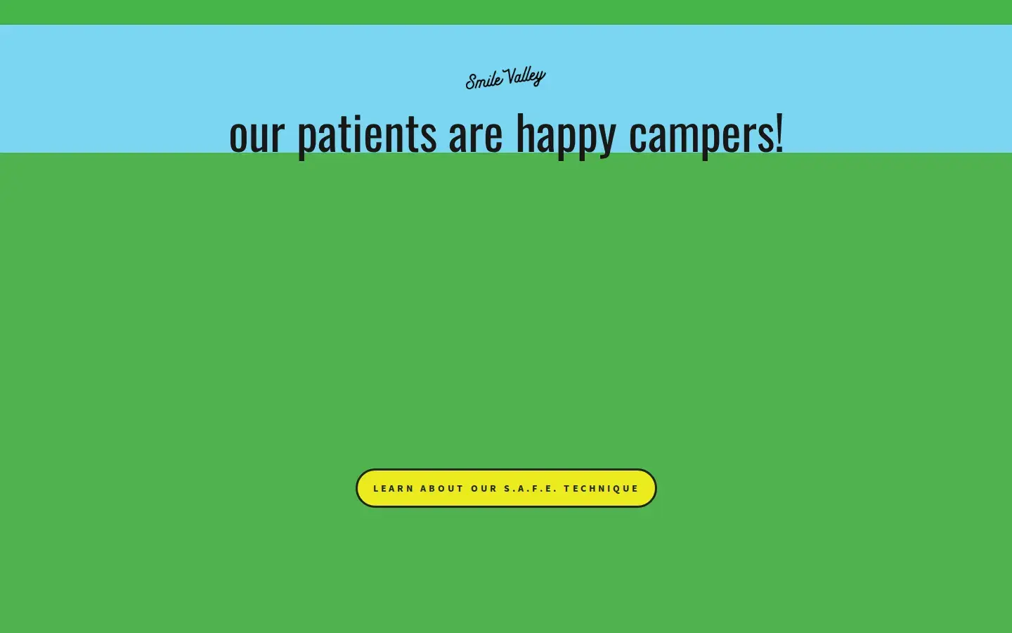 Homepage preview of Smile Valley Pediatric Dentistry