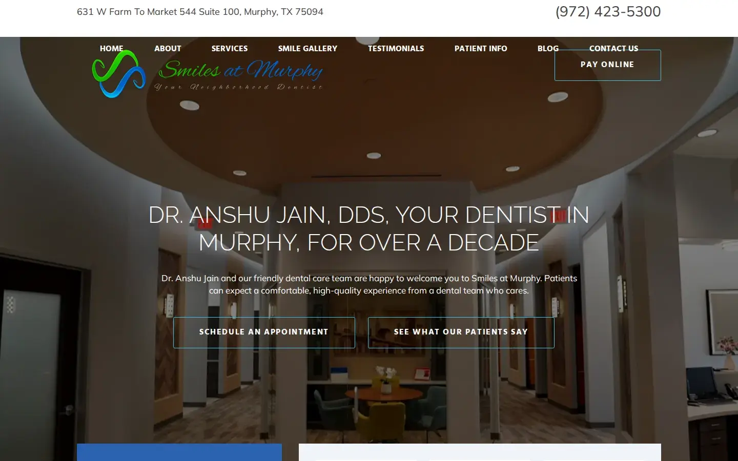 Homepage preview of Smiles At Murphy
