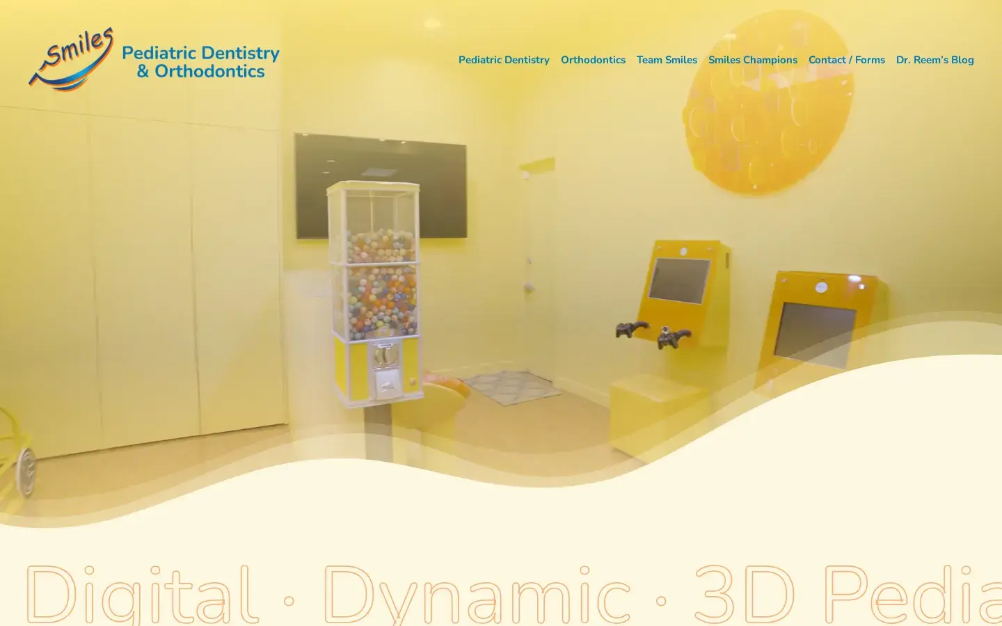 Homepage preview of Smiles Pediatric Dentistry