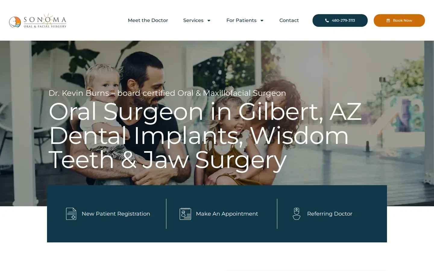 Homepage preview of Sonoma Oral & Facial Surgery