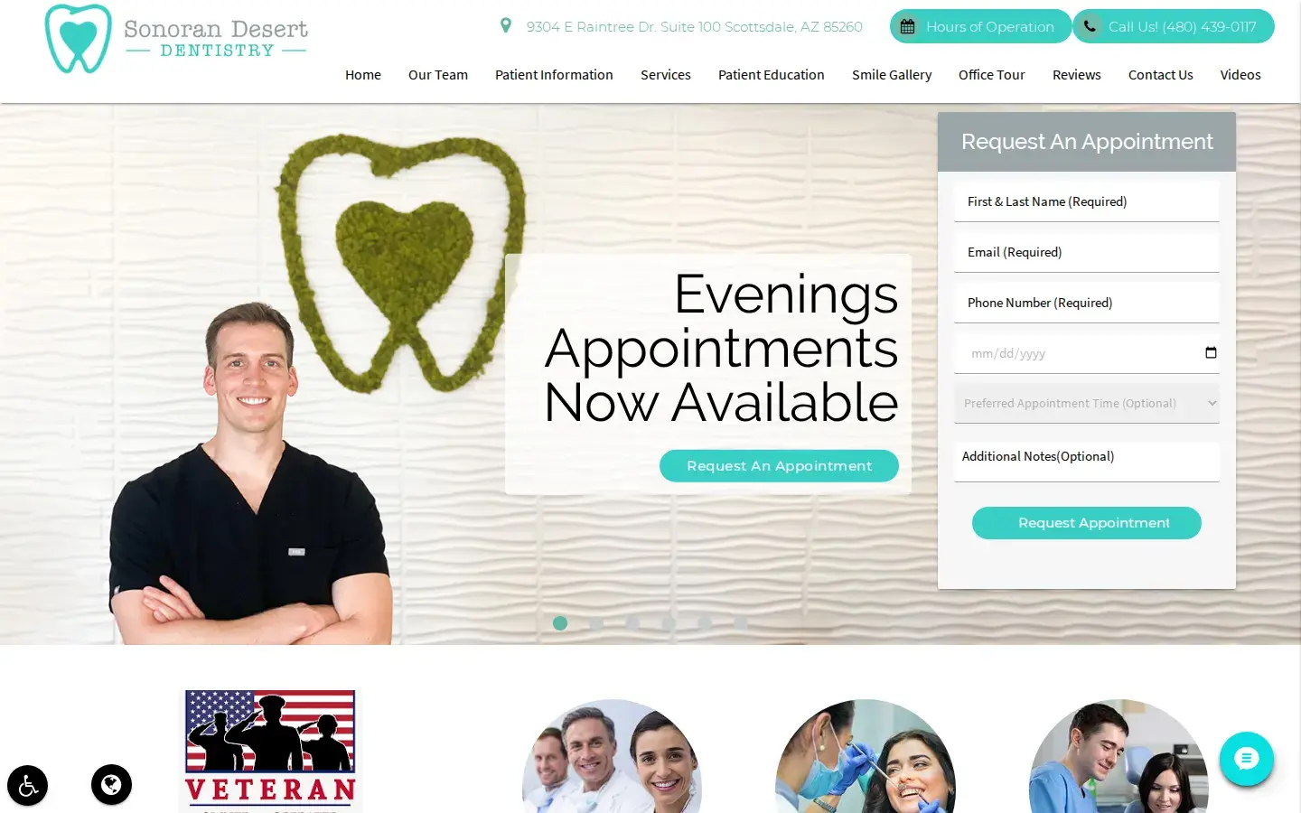 Homepage preview of Sonoran Desert Dentistry