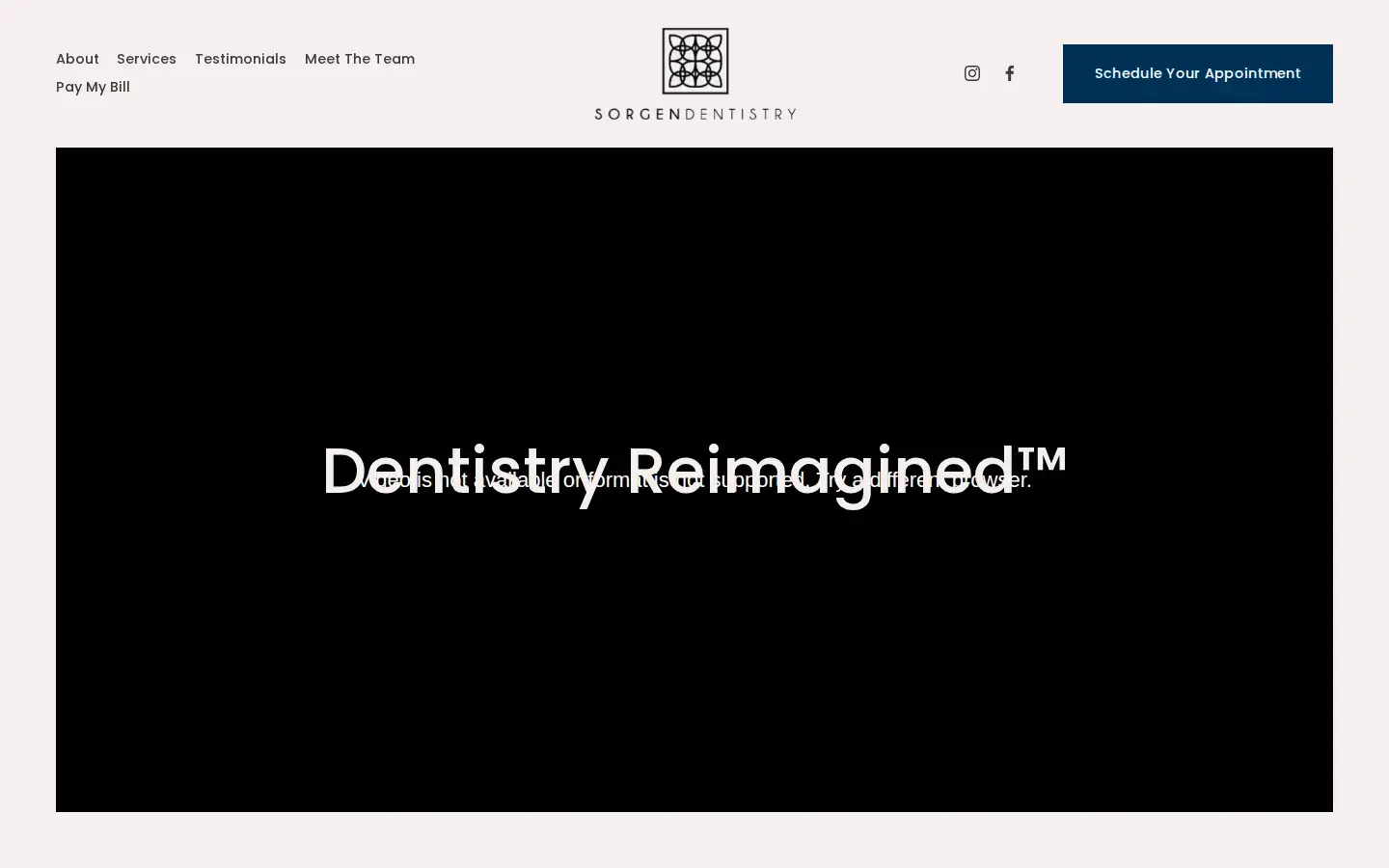 Homepage preview of Sorgen Dentistry