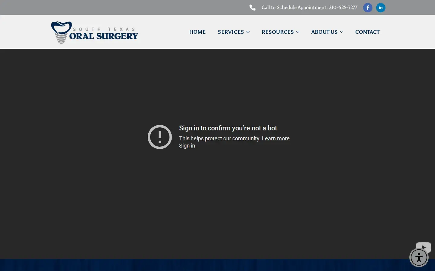 Homepage preview of South Texas Oral Surgery