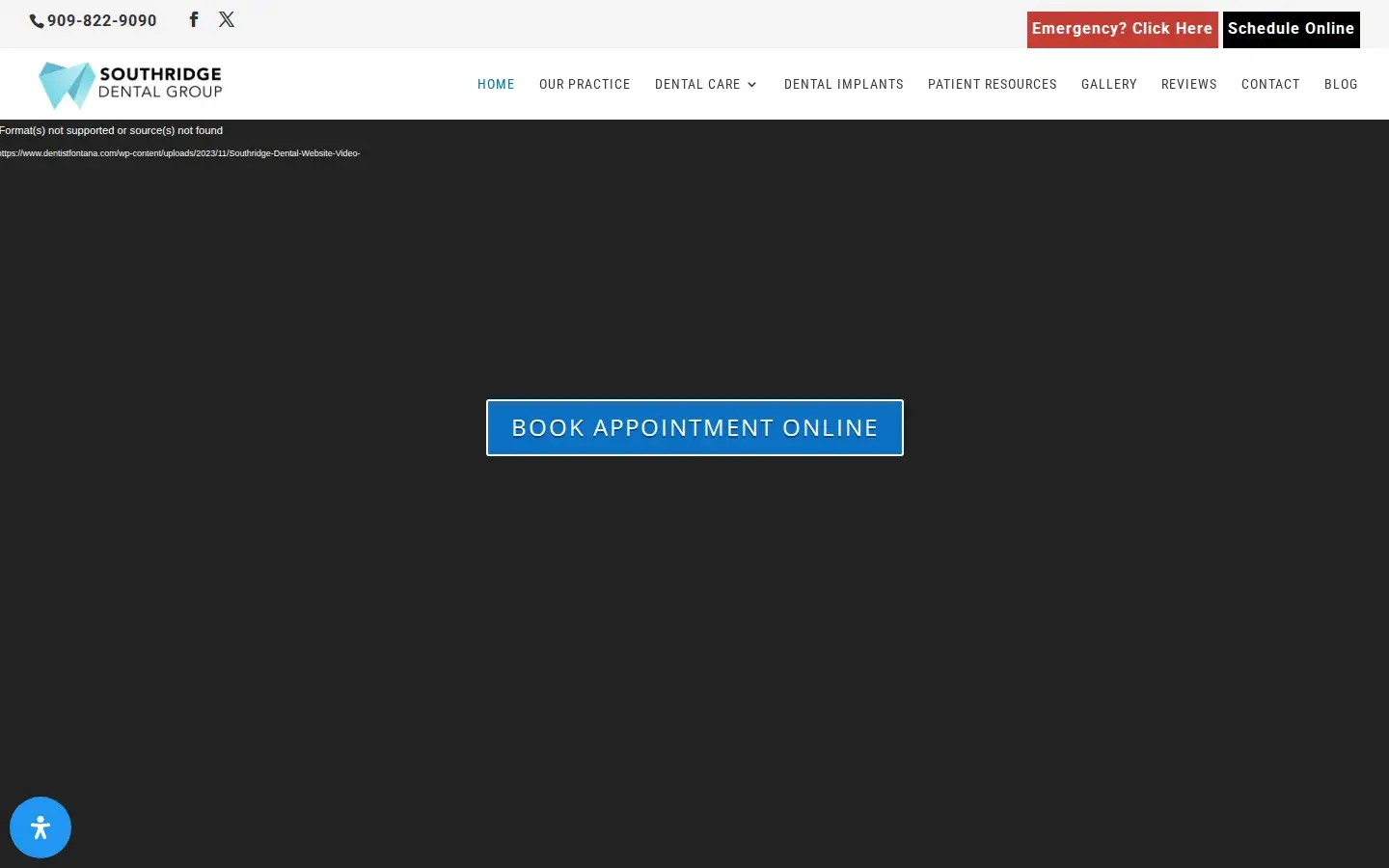 Homepage preview of Southridge Dental Group