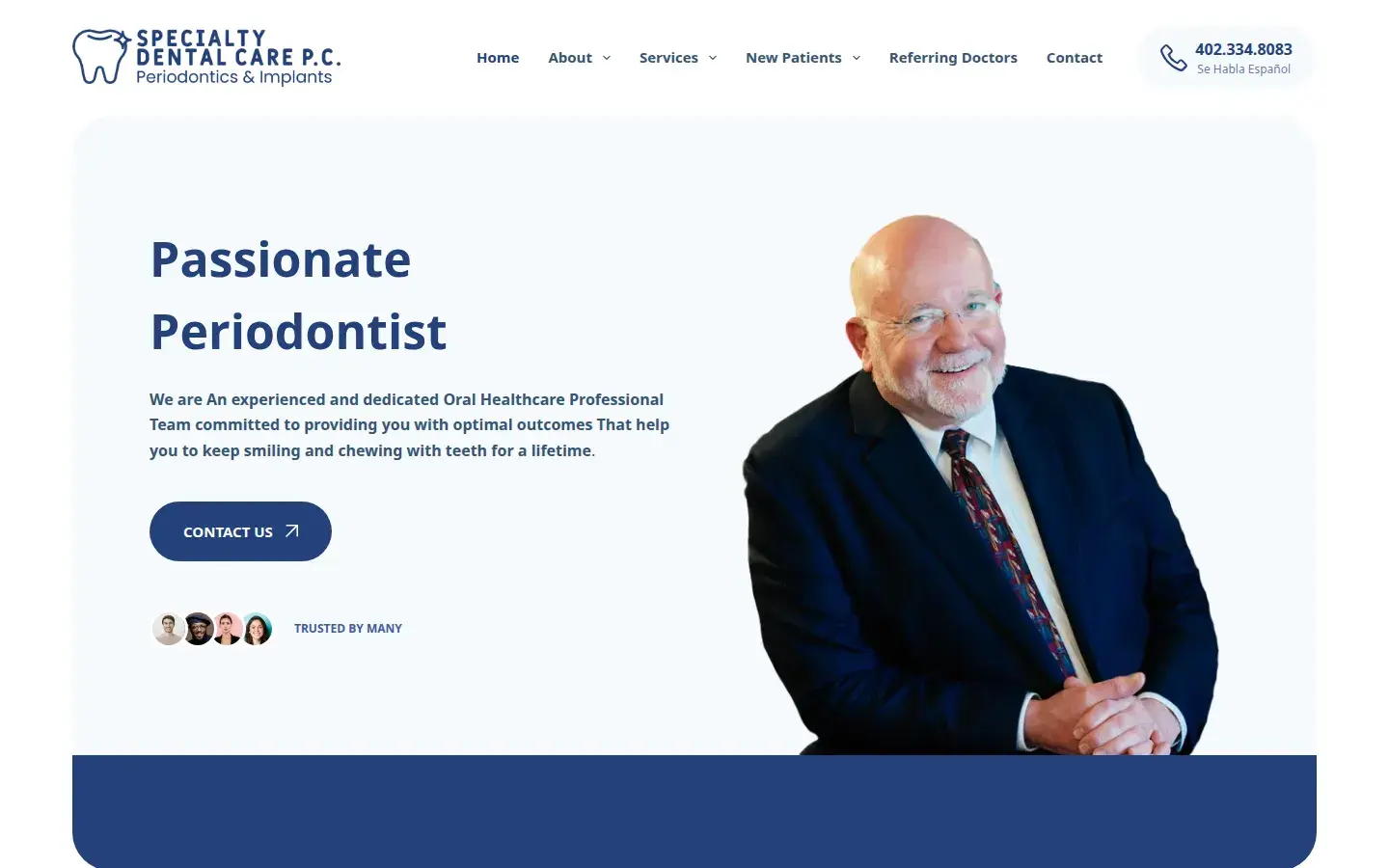 Homepage preview of Specialty Dental Care P.C.