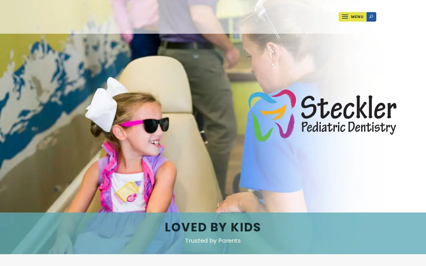 Homepage preview of Steckler Pediatric Dentistry