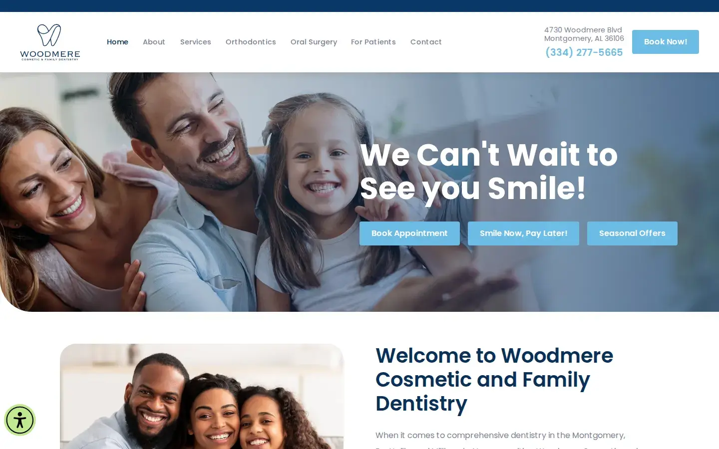 Homepage preview of Steineker and Dillon Dentistry